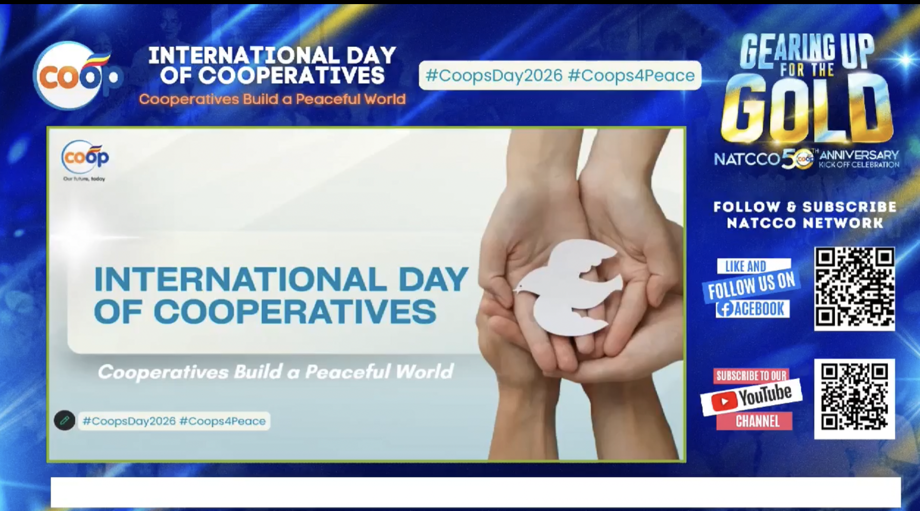 Builders of Trust: How Cooperatives Build a Peaceful World Through Inclusion and Solidarity Builders of Trust: How Cooperatives Build a Peaceful World Through Inclusion and Solidarity