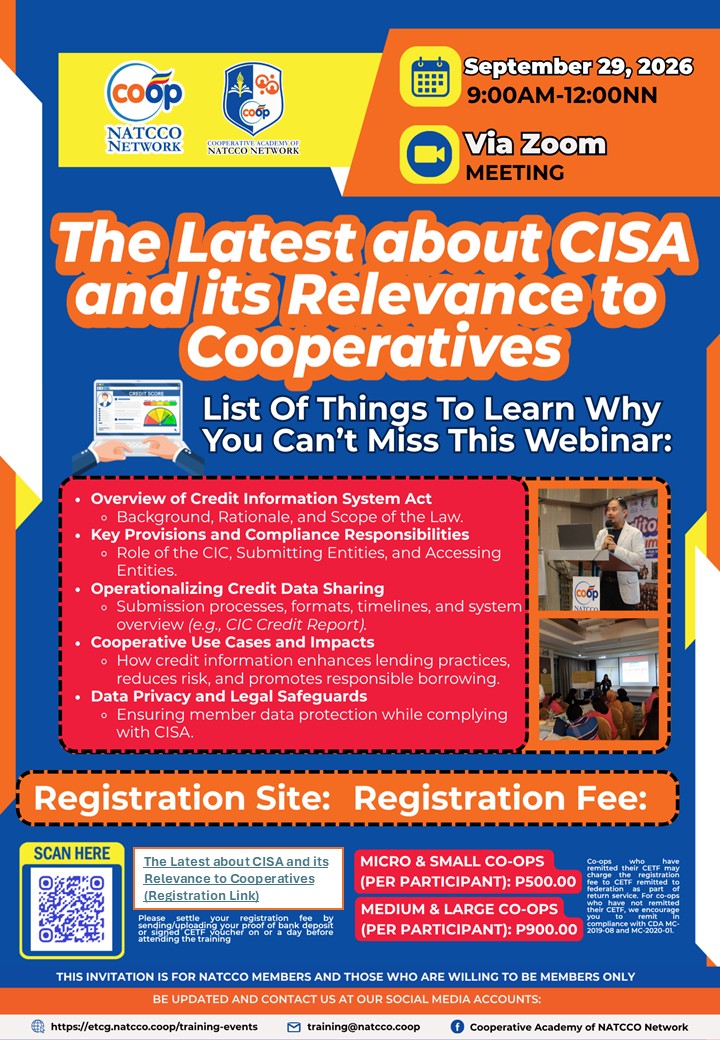 The Latest about CISA and its Relevance to Cooperatives