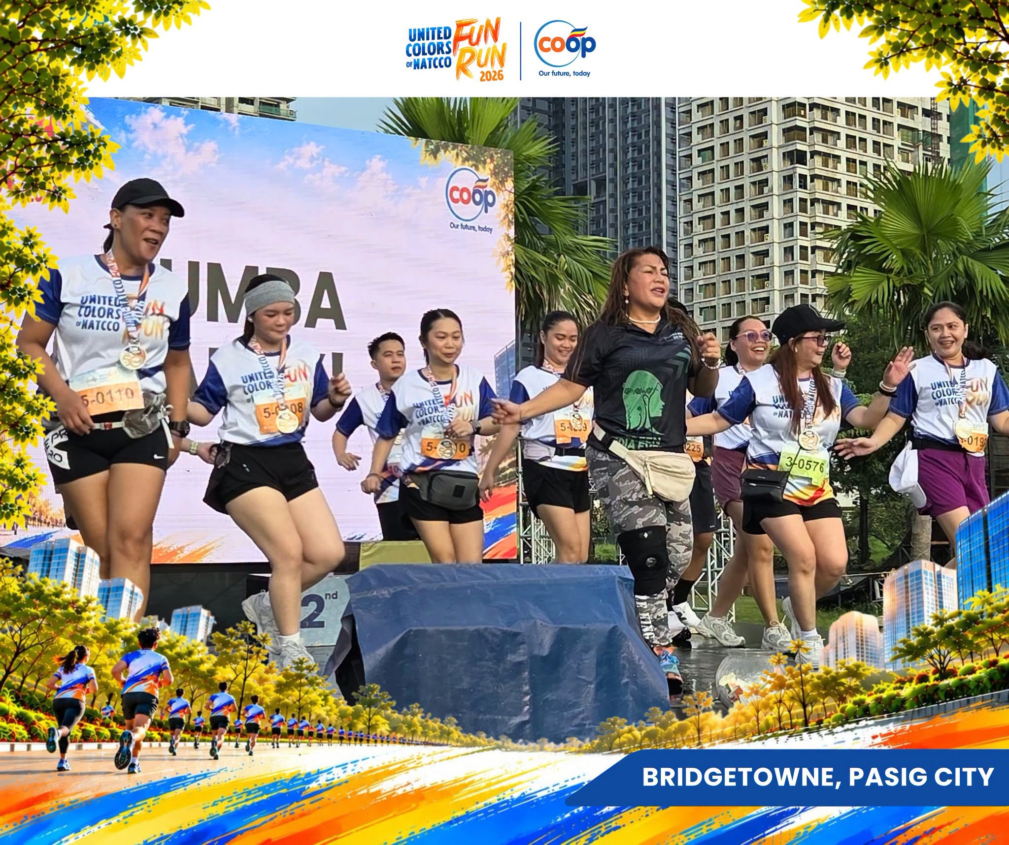 ONE BEAT, ONE COMMUNITY, ONE RUN! United Colors of NATCCO Fun Run 2026